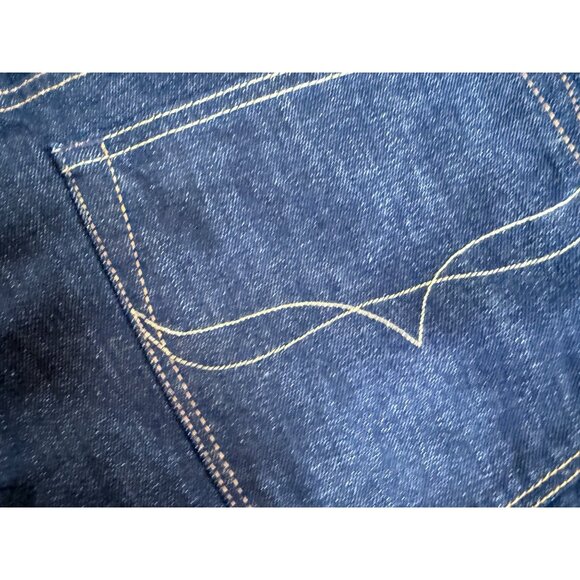 Polo Ralph Lauren Mens Denim Jeans 44x30 Varick Slim Straight Blue Dark Wash - Picture 4 of 12